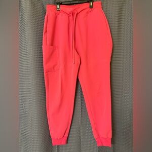 Women's Pink Track Pants-M